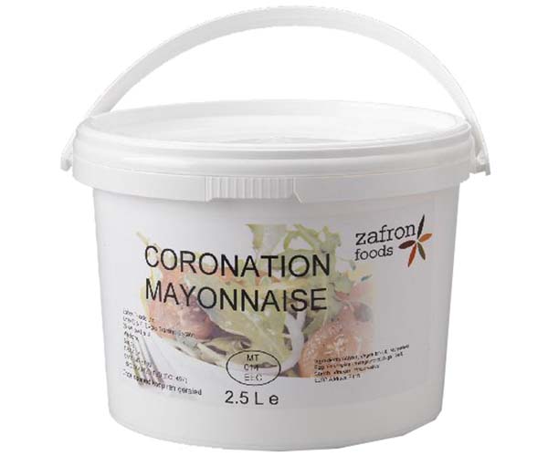 Zafron Coronation Mayonnaise - 2.5 litre tub